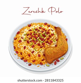 Zereshk Polo Persian Rice Dish