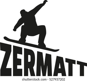 Zermatt Snowboarding