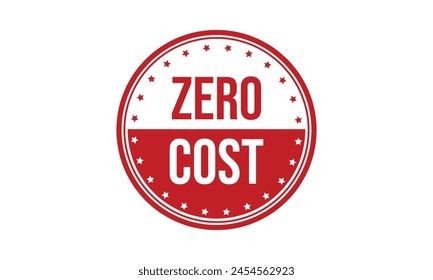 Zero Cost Rubber Stamp Seal Vector