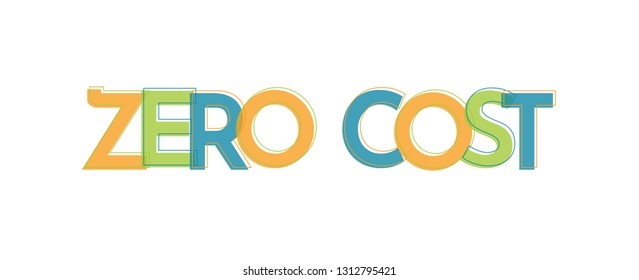 zero-cost-word-concept-zero-cost-stock-vector-royalty-free-1312795421