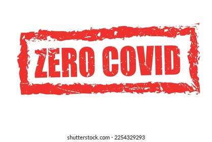 Zero covid grunge