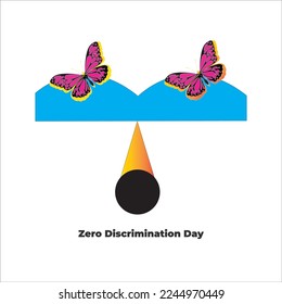 Día de la Discriminación Cero, 1º de marzo. Igual dignidad y valor de cada mariposa. 