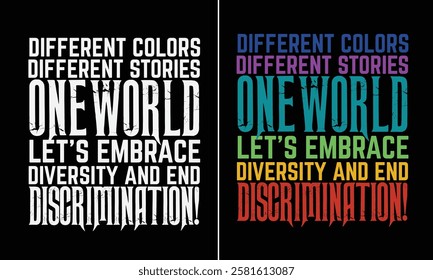 Zero Discrimination Day design for t-shirt, bags, mugs, stickers, banner, poster, icon, logo etc. 