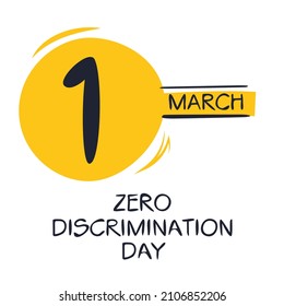 Zero Discrimination Day, held on 1 March.
