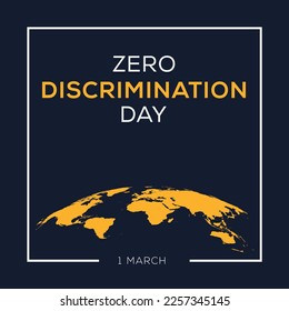 Zero Discrimination Day, held on 1 March.