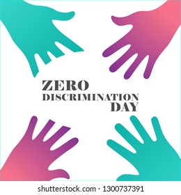 Zero Discrimination Day Illustration
