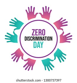 Zero Discrimination Day Illustration