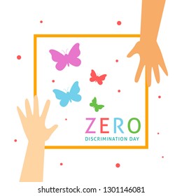 Zero Discrimination Day Illustration