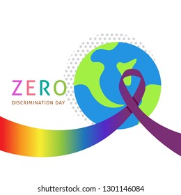 Zero Discrimination Day Illustration