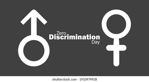 Día de la Discriminación Cero 1 de marzo.