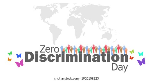 Día de la Discriminación Cero 1 de marzo.