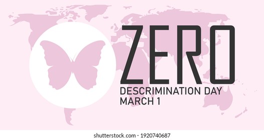 Zero Discrimination Day March 1.