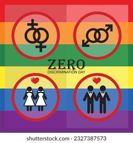 Día de la Discriminación Cero. 1 de marzo