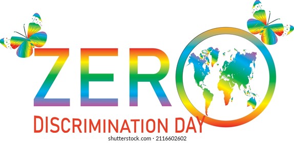 Zero discrimination day vector smooth design