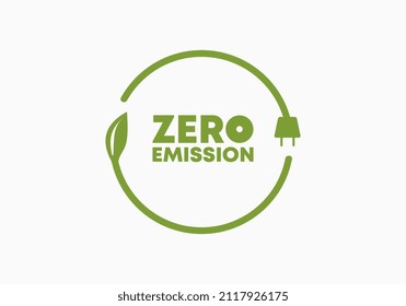 Zero emission background suitable for industry, eco, medical, pollution, automobile. Environmental zero waste nature friendly lifestyle.