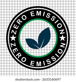 zero emission food stamp  logo design.