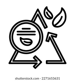 Zero Emission Icon Design For Personal And Commercial Use