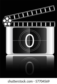 zero Film countdown vector