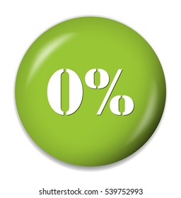 zero percent button