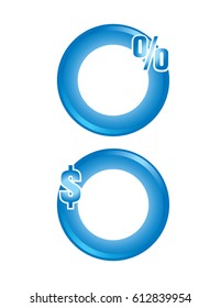 Zero Percent Financing APR Blue Vector Event Headlines Zero Money Down