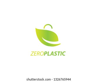  Zero plastic bag logo