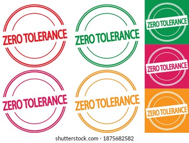 ZERO TOLERANCE big logo vectoe