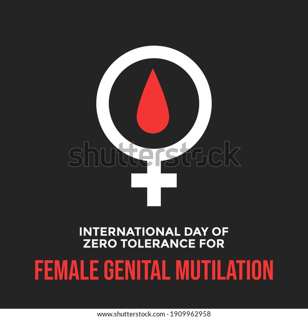 Zero Tolerance Female Genital Mutilation Stock Vector Royalty Free 1909962958 Shutterstock 8909