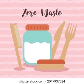 zero waste cartel with items