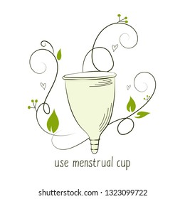 Zero Waste Concept.  Hand drawn elements of zero waste life. Zero waste concept card. Good for posters, banners, web design, cards. Vector illustration. 