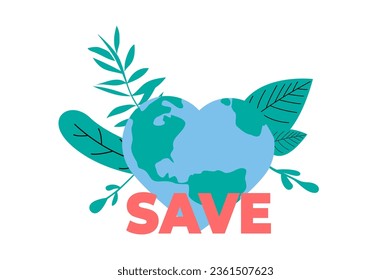 Zero waste concept with people scene in flat web design. Saving planet and protecting environment, economical use of natural resources. Vector illustration for social media banner, marketing material.