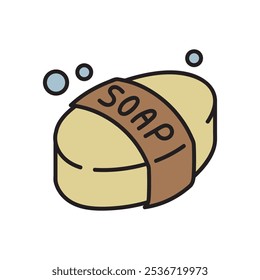 Zero Waste Doodle Illustration - Seife