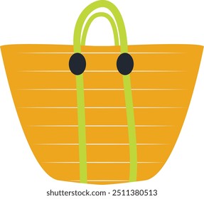 Zero Waste Element on White Background. Flat Graphic Vector Illustration.