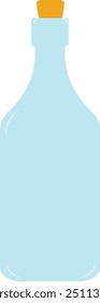 Zero Waste Element on White Background. Flat Graphic Vector Illustration.