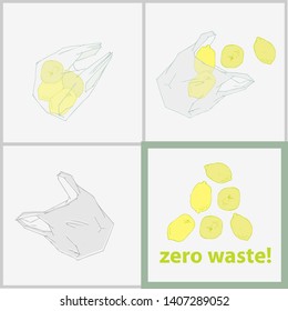 zero waste. food without packaging.