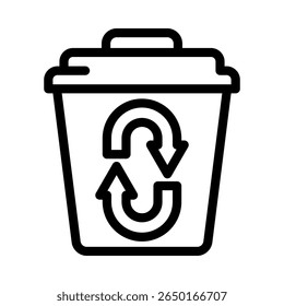 Elemento De Ícone De Desperdício Zero Para Design