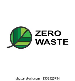 Zero Waste Icon. Environment Managerial Illustration As A Simple Vector Sign & Trendy Symbol for Design and Ecology Websites, Presentation or Mobile Application.