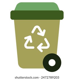 Zero Waste Icon for web, app, infographic, etc