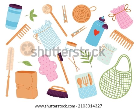 Similar – Image, Stock Photo Plastic waste Environment