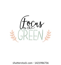 Zero waste life quote. Trendy hand drawn cute lettering in scandinavian simple style. Vector. Go green