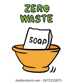 Zero Waste, barra de jabón natural, jabón ecológico