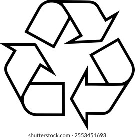 Zero waste and reuse symbols vector illustration set with various simple flat green signs of recycle with arrows in different forms for eco friendly materials and environmental protection concept