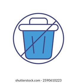 Zero Waste Strategies for Sustainability vector stock icon