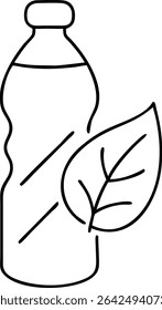 Símbolo de cero desperdicios con diseño de hojas que representa la vida ecológica y la sostenibilidad