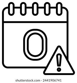 Zero-Day Exploit icon vector illustration