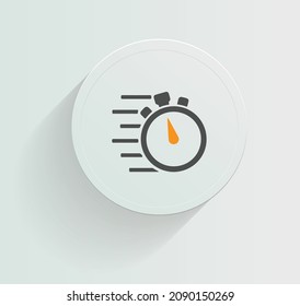 Null-Stunden-Virenschutz-Symbol Vectordesign