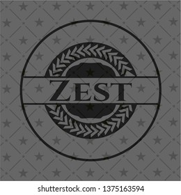 Zest black badge