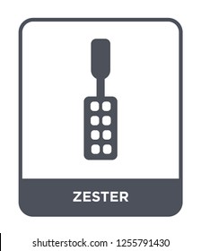 zester icon vector on white background, zester trendy filled icons from Kitchen collection, zester simple element illustration