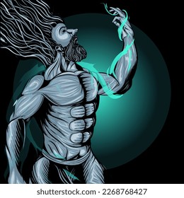 Zeus or Dias is the king of the gods in Greek mythology. Zeus is referred to as the "Father of Gods and people". Zeus lived on Mount Olympus. Zeus is the god of the sky and thunder.