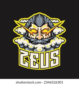 Zeus E sports Logo Vector Illustration