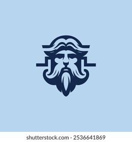 Zeus god logo ready for sale.